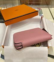 Hermes Rose Pink Wallet - 11.5*2*9.5cm - 2