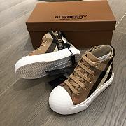 Burberry Belford House Check High Top Sneakers - 3