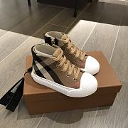 Burberry Belford House Check High Top Sneakers - 2