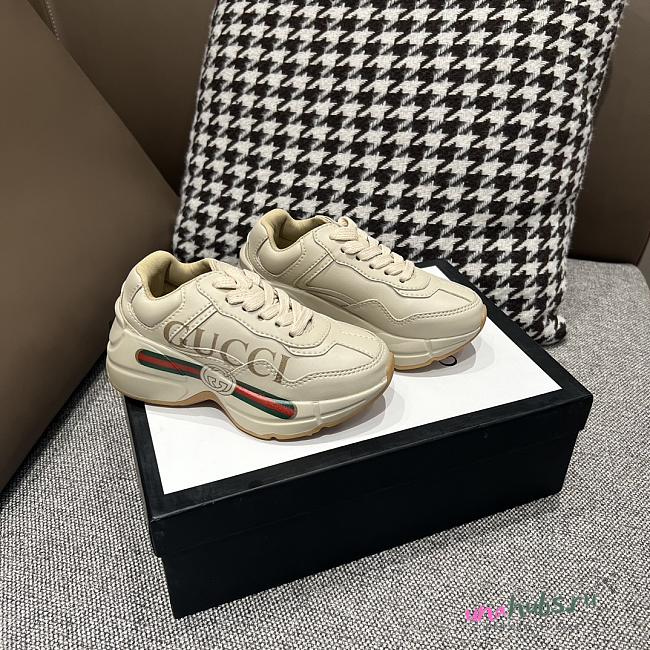 Gucci White Sneakers - 1