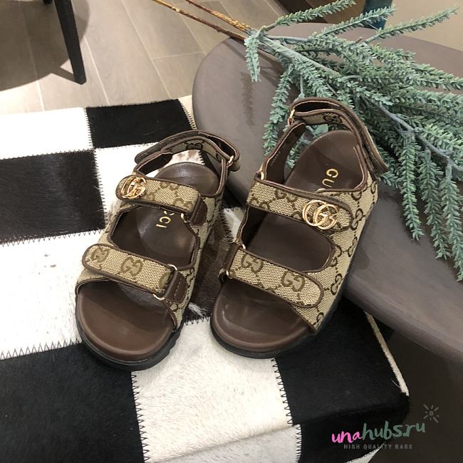 Gucci GG Ebony Sandals - 1