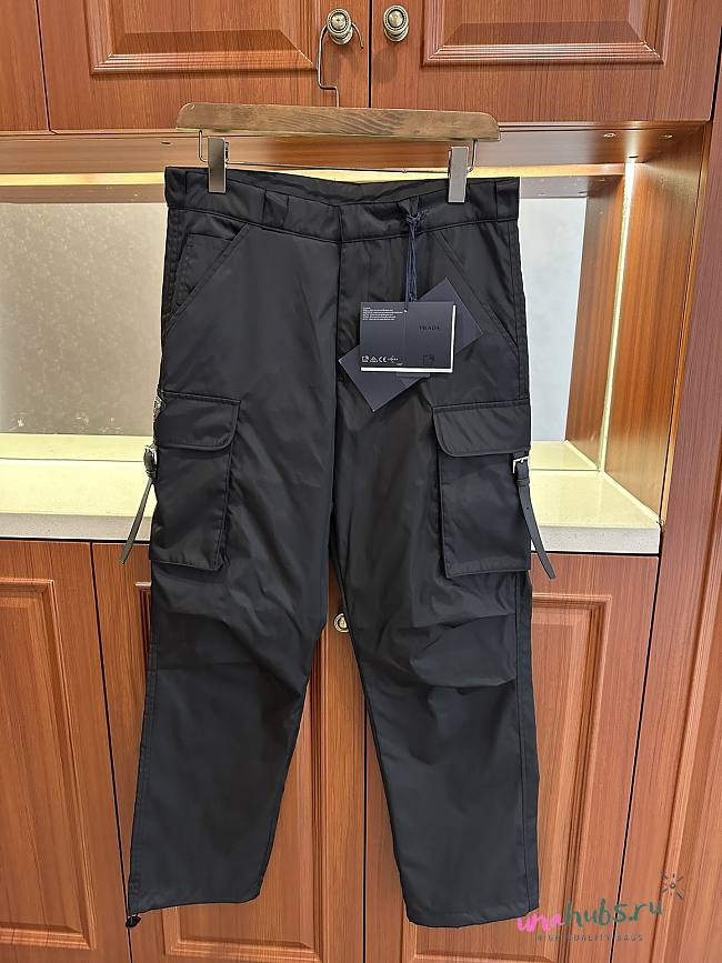 Prada Nylon Pant Black - 1