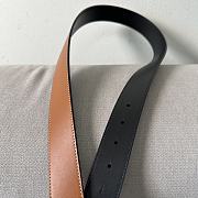 Burberry Reversible Monogram Motif Leather Belt Brown - 6