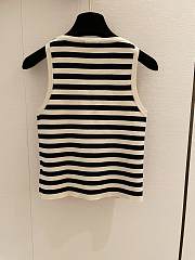 Celine Black and White Tank Top - 2