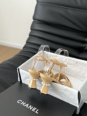 Chanel Beige Sandal Open Toe - 5