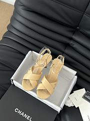 Chanel Beige Sandal Open Toe - 4