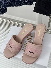 Dior Everyday Heels Pink 8.5cm - 5