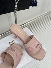 Dior Everyday Heels Pink 8.5cm - 3