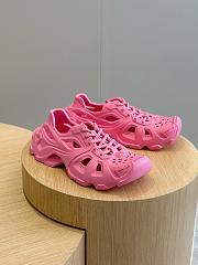 	 Balenciaga Hd Lace Mule in Pink  - 2