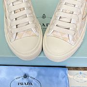 Prada Crystal-embellished Low-top White&Beige - 6