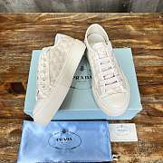 Prada Crystal-embellished Low-top White&Beige - 4