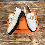 	 Hermes Impact loafer white - 2