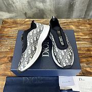 Dior Oblique Grey Sneakers - 3