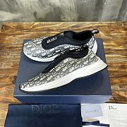 Dior Oblique Grey Sneakers - 4