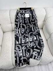 Hermes Black Printed Pants - 2