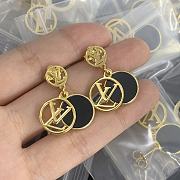 Louis Vuitton LV Logo Drop Earrings - 1