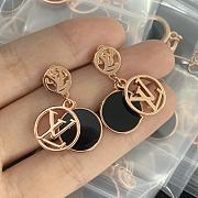 Louis Vuitton LV Logo Drop Earrings - 2