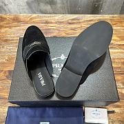 Prada Loafer Black Suede Leather - 6