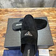 Prada Loafer Black Suede Leather - 5