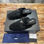 Prada Loafer Black Suede Leather - 2