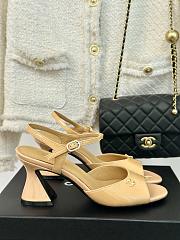 Chanel Sandals Patent Calfskin  - 1