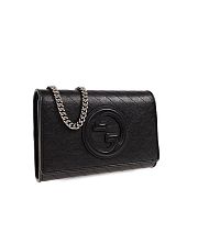 GUCCI BLONDIE BLACK CHAIN WALLET  - 4