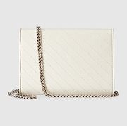 	 GUCCI BLONDIE WHITE CHAIN WALLET - 3