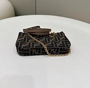 Fendi Shoulder Bag FF Pattern 20cm - 6