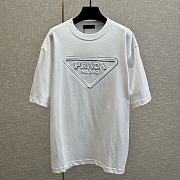 Prada Triangle Logo T Shirt - 1