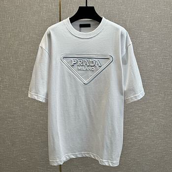 Prada Triangle Logo T Shirt