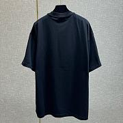 Balenciaga Black T Shirt - 4