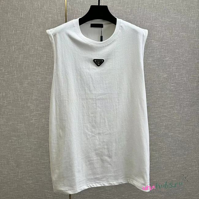 Prada White Tank Top - 1