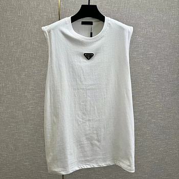 Prada White Tank Top