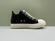 Rick Owens Leather Low Sneakers - 1