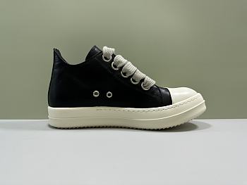 Rick Owens Leather Low Sneakers