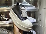 	 Rick Owens Leather High Bottom Sneakers - 4