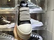 	 Rick Owens Leather High Bottom Sneakers - 2