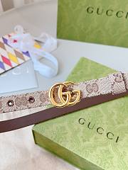 Gucci GG Ebony Belt Brown 2cm - 6