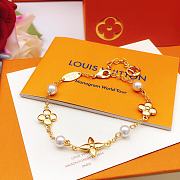 Louis Vuitton Gold Pearl Bracelet - 1