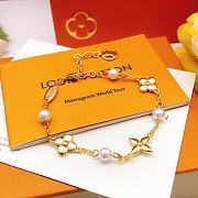 Louis Vuitton Gold Pearl Bracelet - 3