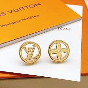 Louis Vuitton Gold Flower Earrings - 2