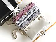 	 Chanel Flap Bag Sequins Multicolor - 21x14x8cm - 6