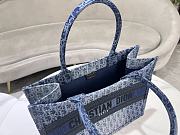 Dior Medium Book Tote Denim Blue - 36cm - 2