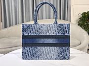 Dior Medium Book Tote Denim Blue - 36cm - 6