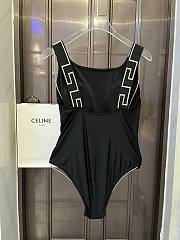 Versace Black One Piece Swimwear - 3