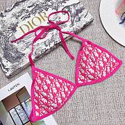 Dior Bikini Pink Oblique - 5