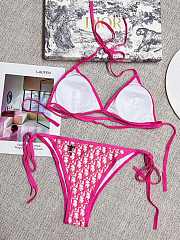 Dior Bikini Pink Oblique - 2