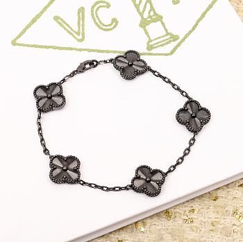 Van Cleef & Arpels Alhambra Black Bracelet