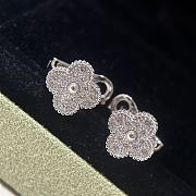 Van Cleef & Arpels Alhambra Silver Earrings - 1