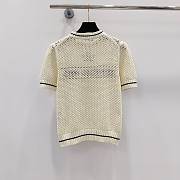 Dior Short-Sleeved Sweater - 5